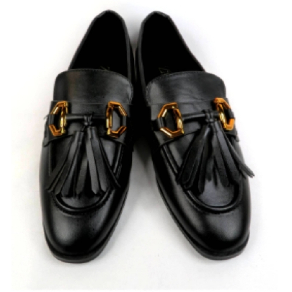Zara Tassle Loafers